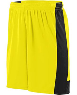 Augusta Sportswear 1605 Lightning Short in Power yellow/ black