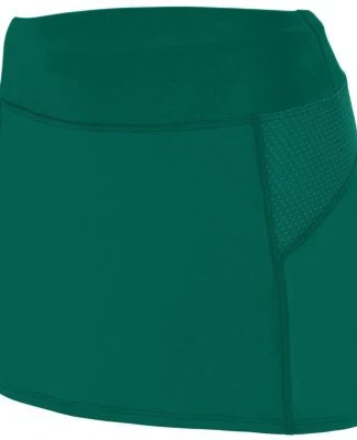 Augusta Sportswear 2421 Girls' Femfit Skort in Dark green