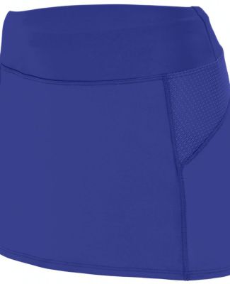 Augusta Sportswear 2421 Girls' Femfit Skort in Purple