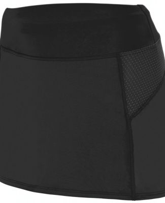 Augusta Sportswear 2421 Girls' Femfit Skort in Black