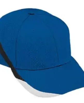 Augusta Sportswear 6282 Slider Cap Royal/ Black/ White