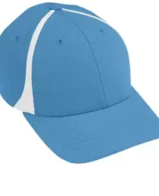 Augusta Sportswear 6310 Flexfit Zone Cap Columbia Blue/ White