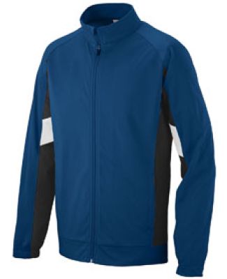 Augusta Sportswear 7722 Tour De Force Jacket in Navy/ black/ white