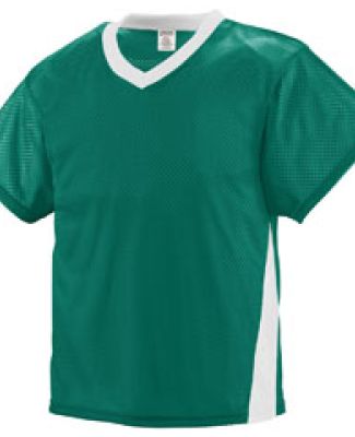 Augusta Sportswear 9725 High Score Jersey in Dark green/ white