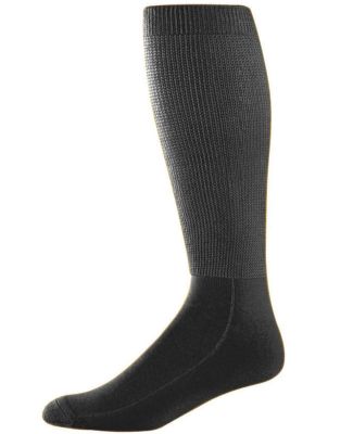 Augusta Sportswear 6085 Wicking Athletic Socks Black
