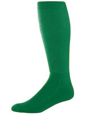 Augusta Sportswear 6085 Wicking Athletic Socks in Dark green