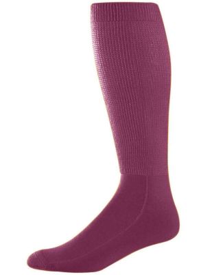 Augusta Sportswear 6085 Wicking Athletic Socks in Maroon