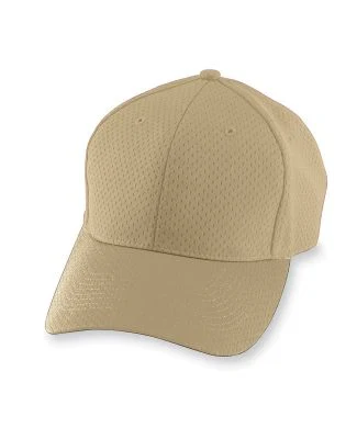 Augusta Sportswear 6235 Athletic Mesh Cap-Adult in Vegas gold