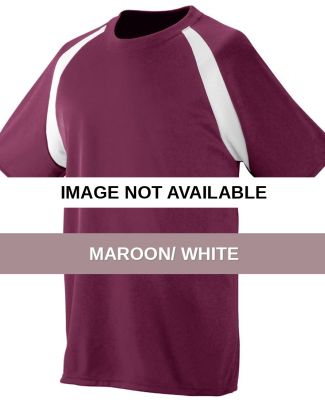 Augusta Sportswear 218 Wicking Color Block Jersey Maroon/ White