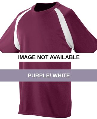 Augusta Sportswear 218 Wicking Color Block Jersey Purple/ White