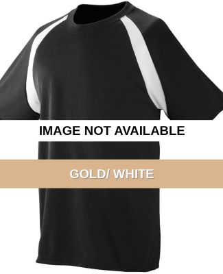 Augusta Sportswear 219 Youth Wicking Color Block J Gold/ White
