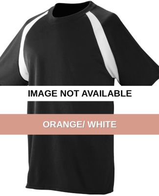 Augusta Sportswear 219 Youth Wicking Color Block J Orange/ White