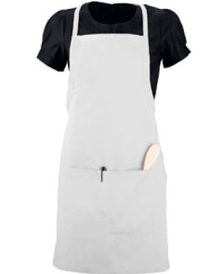 Augusta Sportswear 2720 Waiter Apron with Pockets WHITE