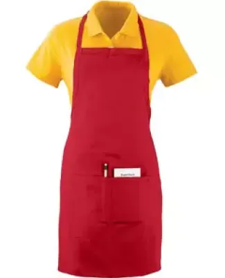 Augusta Sportswear 2730 Oversized Waiter Apron wit RED