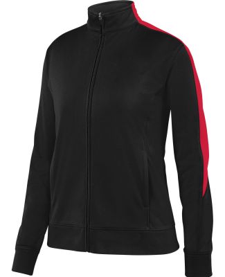 Augusta Sportswear 4397 Ladies Medalist Jacket 2.0 in Black/ red