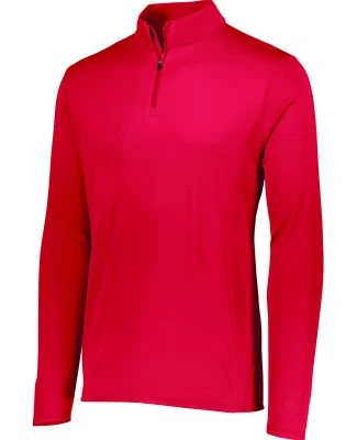 Augusta Sportswear 2786 Youth Attain 1/4 Zip Pullo in Red