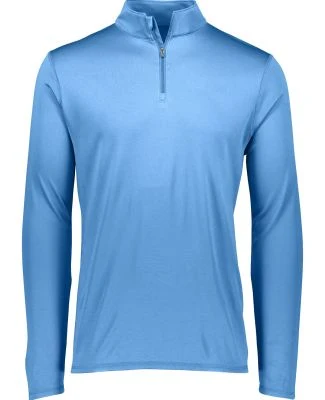 Augusta Sportswear 2786 Youth Attain 1/4 Zip Pullo in Columbia blue