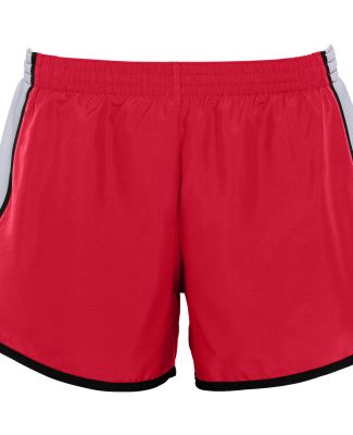 Augusta Sportswear 1265 Women's Pulse Team Running in Red/ white/ black