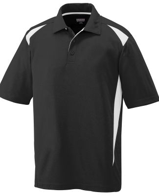 Augusta Sportswear 5012 Two-Tone Premier Sport Shi in Black/ white
