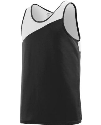 Augusta Sportswear 352 Accelerate Jersey in Black/ white