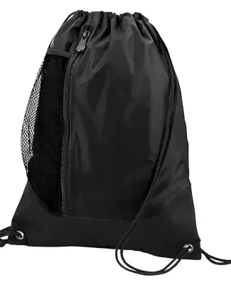 Augusta Sportswear 1149 Tres Drawstring Backpack Black/ Black