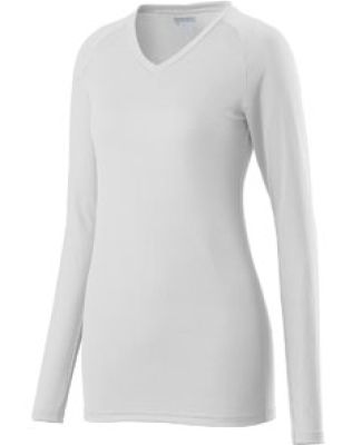 Augusta Sportswear 1330 Women's Assist Jersey in White