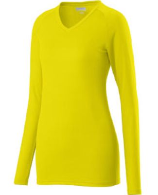 Augusta Sportswear 1330 Women's Assist Jersey in Power yellow