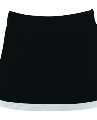 Augusta Sportswear 2411 Girls' Action Color Block  in Black/ white