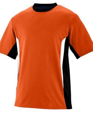 Augusta Sportswear 1510 Surge Jersey in Orange/ black/ white