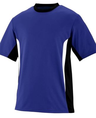 Augusta Sportswear 1510 Surge Jersey in Purple/ black/ white