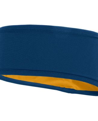 Augusta Sportswear 6750 Reversible Headband in Navy/ gold