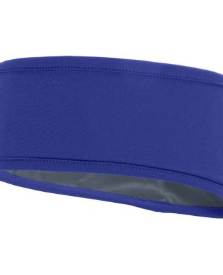 Augusta Sportswear 6750 Reversible Headband in Purple/ graphite