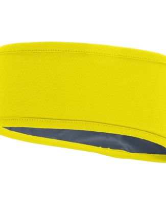Augusta Sportswear 6750 Reversible Headband in Power yellow/ graphite
