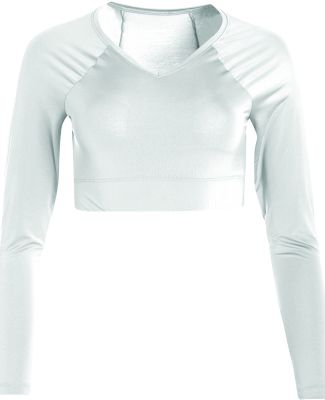 Augusta Sportswear 9012 Women's V-Neck Liner in White