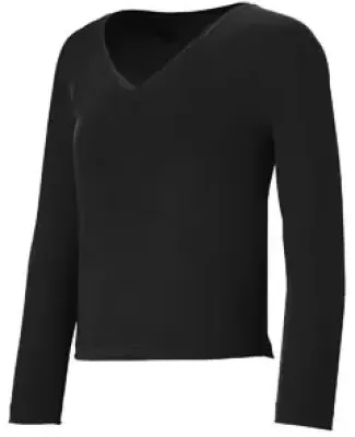 Augusta Sportswear 9013 Girls' V-Neck Liner BLACK