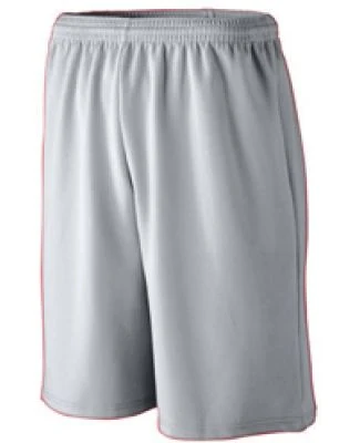 Augusta Sportswear 802 Longer Length Wicking Mesh  in Silver grey