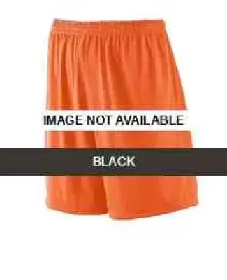 Augusta Sportswear 843 Youth Tricot Mesh Short/Tri Black