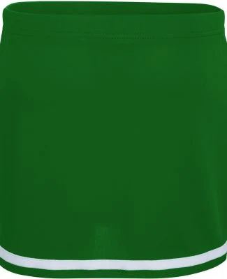 Augusta Sportswear 9125 Women's Energy Skirt in Dark green/ white