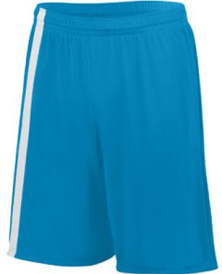 Augusta Sportswear 1622 Attacking Third Short in Power blue/ white
