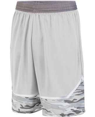 Augusta Sportswear 1118 Youth Mod Camo Game Short WHT/ GRPHT/ GRPH