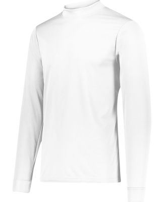 Augusta Sportswear 6236 Wicking Mock Turtleneck in White