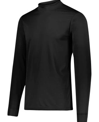 Augusta Sportswear 6236 Wicking Mock Turtleneck in Black