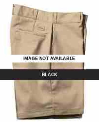42-234 Dickies Traditional Flat Front Short  Black