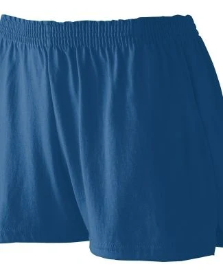 Augusta Sportswear 988 Girls' Trim Fit Jersey Shor in Navy
