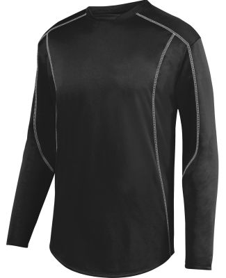 Augusta Sportswear 5542 Edge Pullover in Black/ white