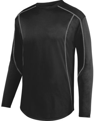 Augusta Sportswear 5543 Youth Edge Pullover in Black/ white