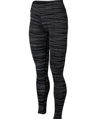 Augusta Sportswear 2630 Women's Hyperform Compress in Black/ graphite print