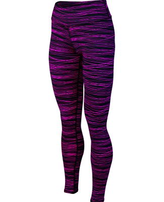 Augusta Sportswear 2630 Women's Hyperform Compress in Black/ pink print