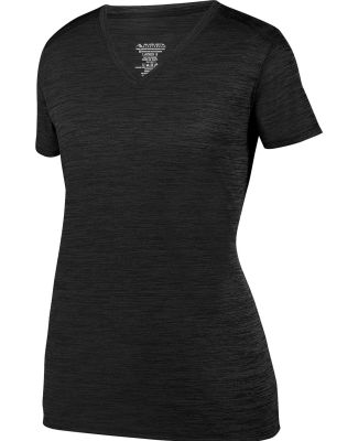 Augusta Sportswear 2902 Ladies Shadow Tonal Heathe in Black