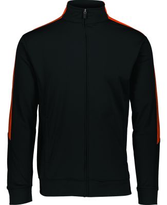 Augusta Sportswear 4396 Youth Medalist Jacket 2.0 in Black/ orange